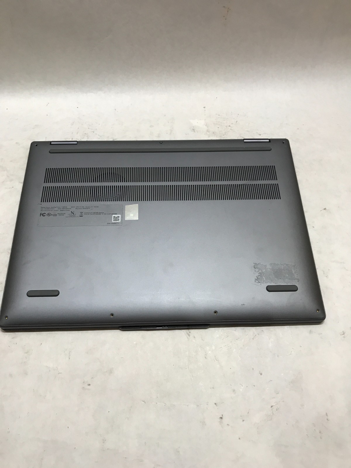 Lenovo IdeaPad 5 2in1 16IRU9 16″ Intel Ultra 5 120U 16GB RAM NO SSD For Parts DW