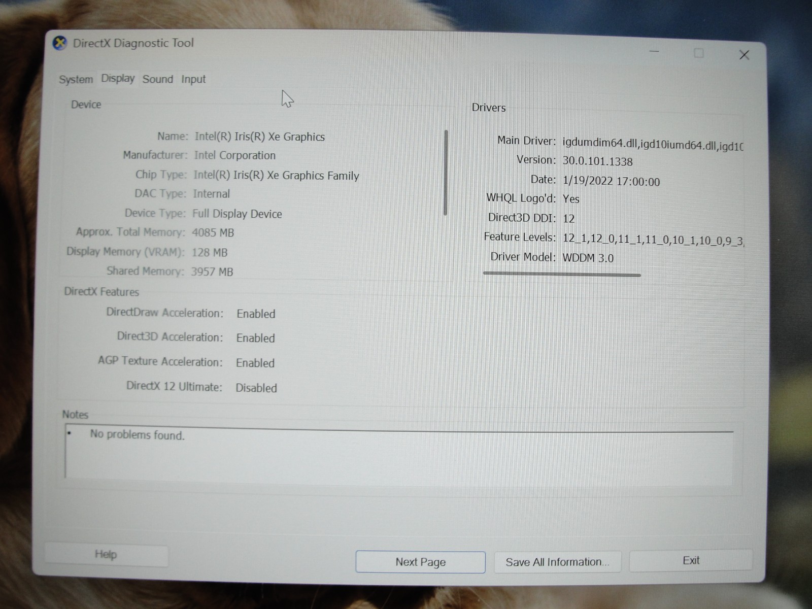 Dell Vostro 3400 14″ FHD Intel Core i5-1135G7 2.4GHz 8GB RAM 1TB HDD +PA