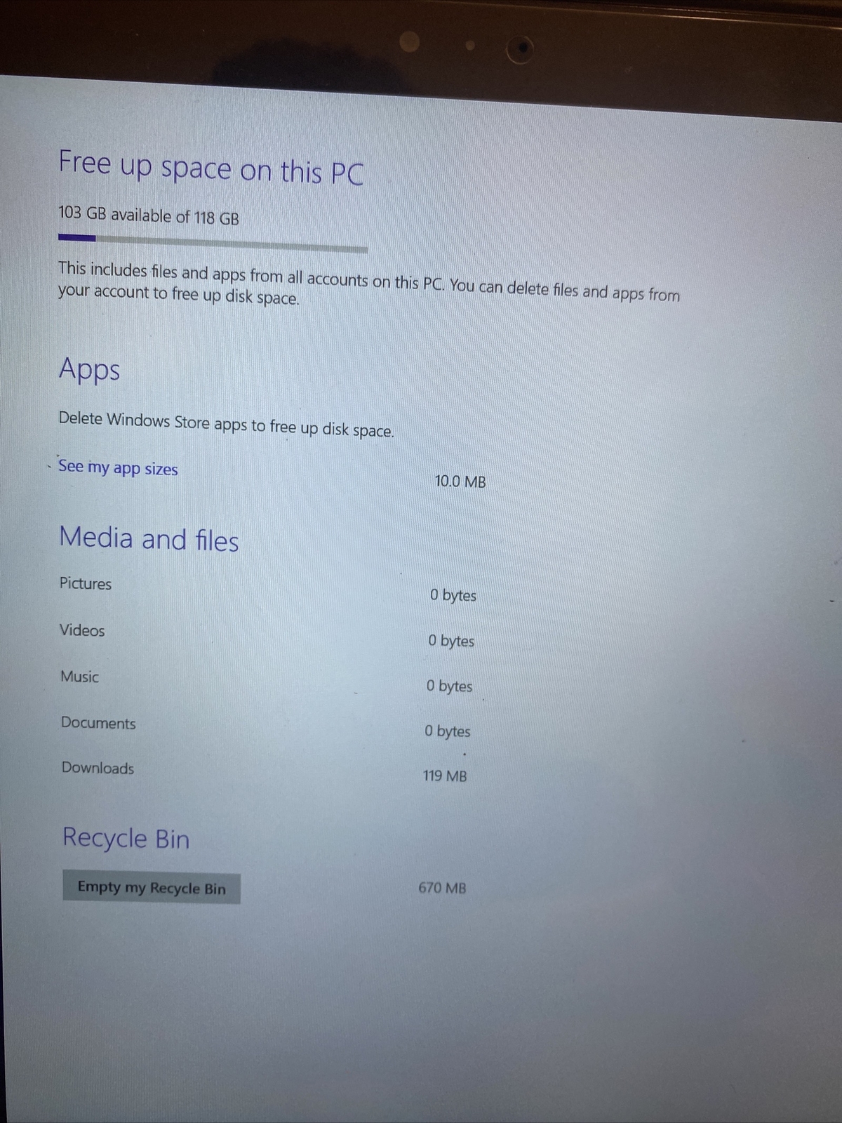 surface window 8.1 i5 1.90GHz 2.50GHz 128GB