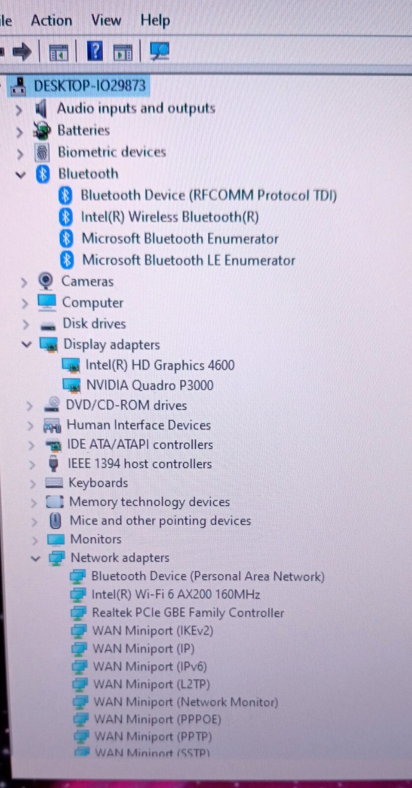 Sager Clevo NP8268 P157SM I7-4810mq 2.8-3.8Ghz 16GB 512GB NVIDIA P3000 AX200