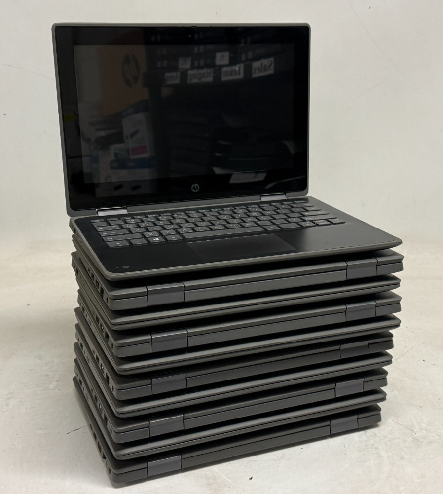 HP ProBook x360 11 G5/G6 11.6″ (Mixed CPU – 4GB/8GB RAM – NO OS/HDD) – Lot of 10