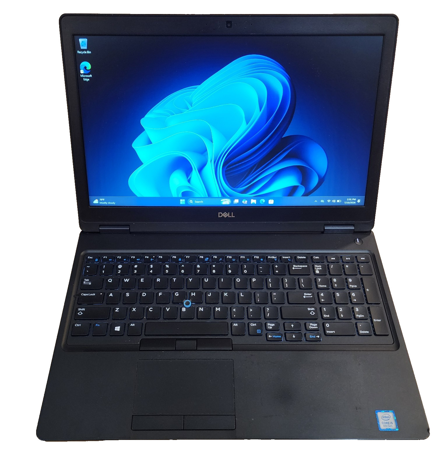 Dell Latitude 5591 15.6″ Quad-Core i5-8400H 16GB RAM 256GB SSD Win11 Pro Laptop