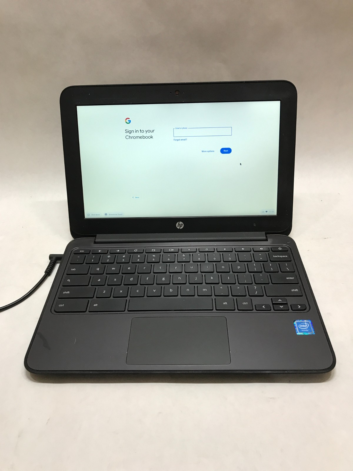 HP ChromeBook 11 G4 11.6″ Intel Celeron 2GB RAM 16GB eMMC ChromeOS C-Grade! – DW