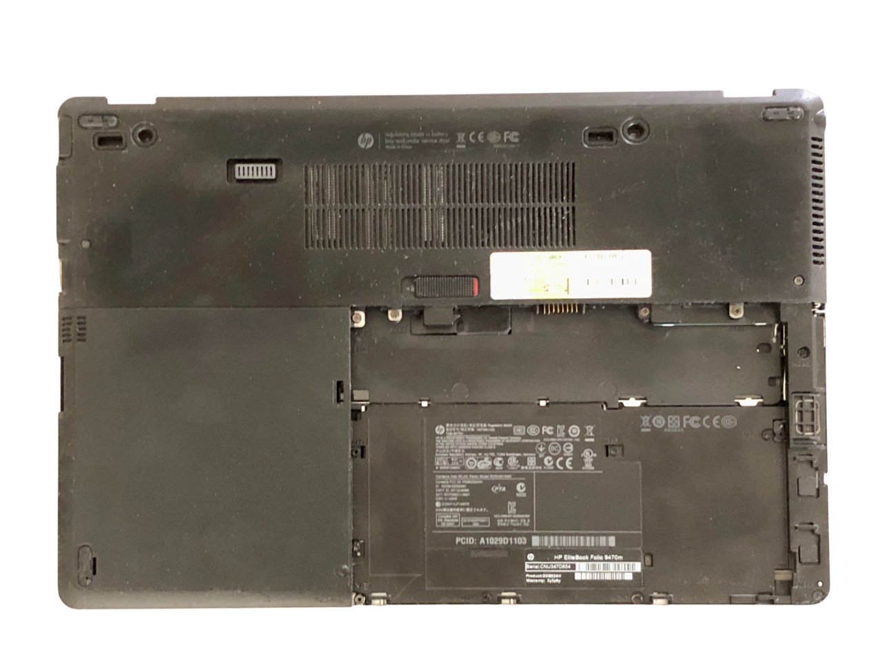 HP EliteBook Folio 9470M 14″ Ultrabook Intel Core i5-3337U 8G RAM 240G SSD Win10