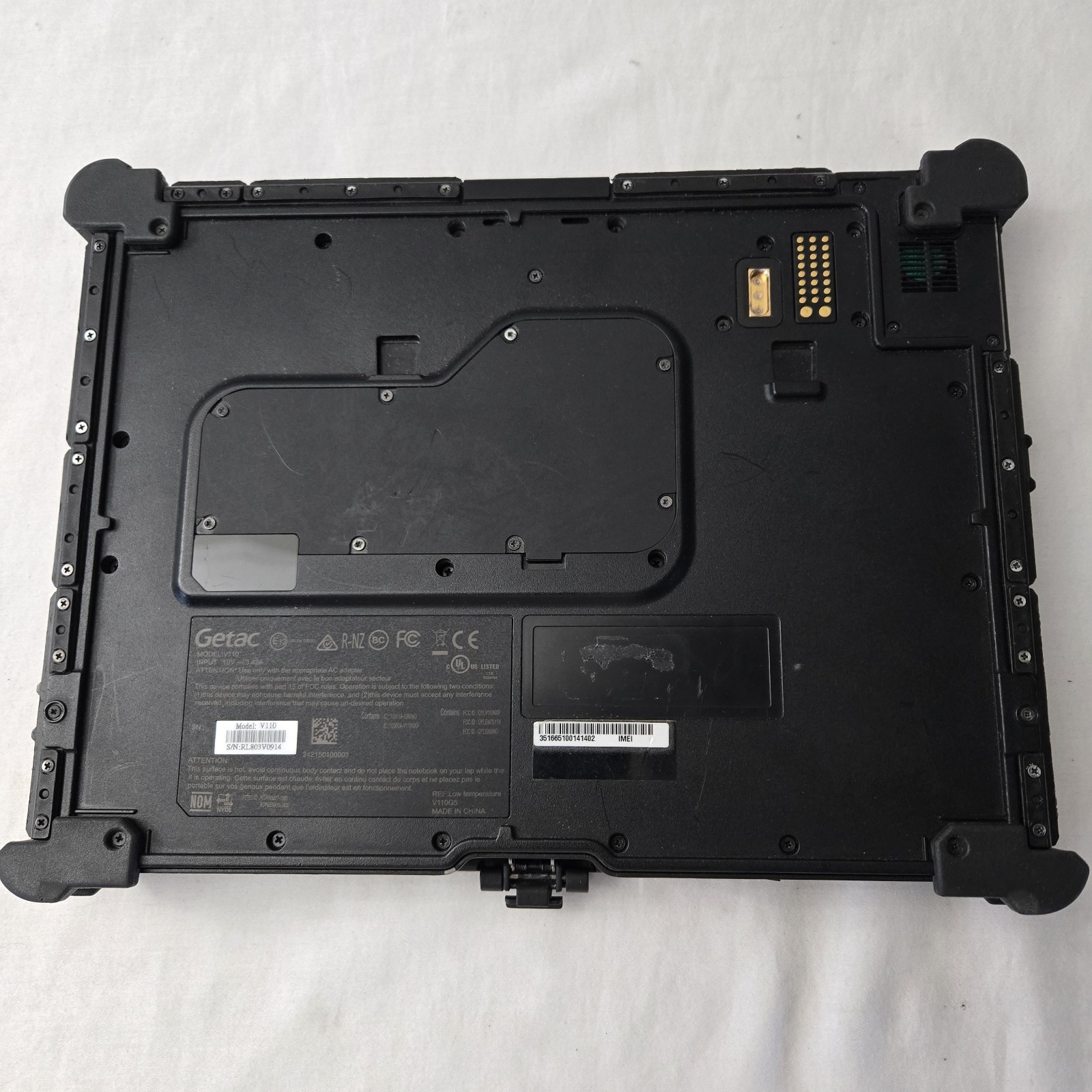 Getac V110 G5 Rugged Toughbook i7-8665U 256GB SSD 8GB Win11 4G – GPS — Grade C