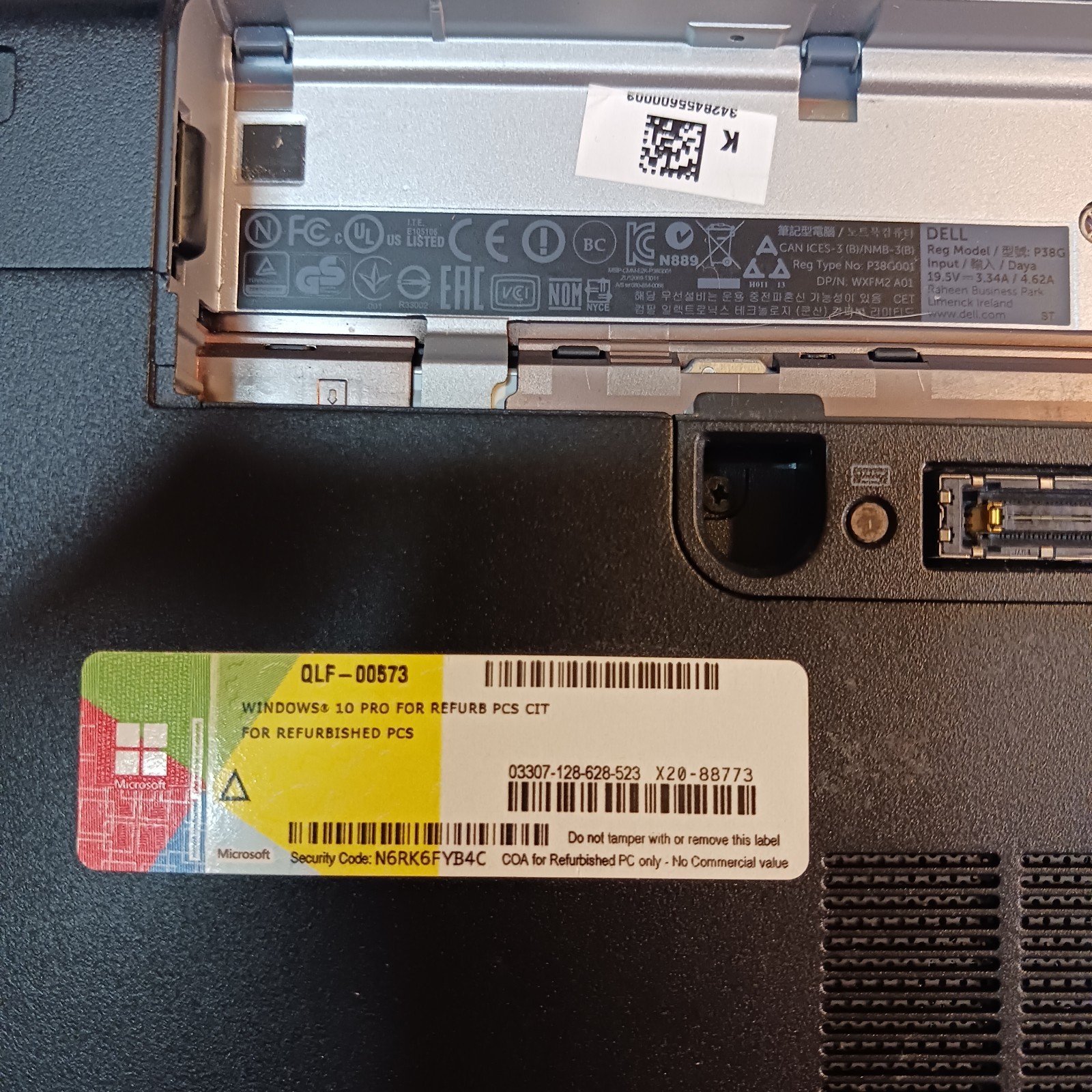 (Parts) Dell Latitude E6440 Laptop Intel Core i5 vPro