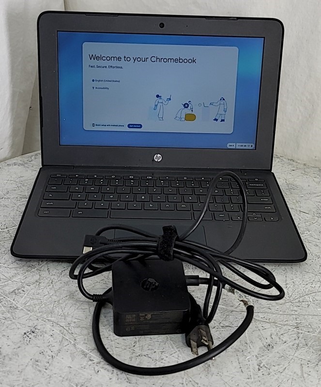 HP Chromebook 11 G6 EE 3NU57UT#ABA Laptop Celeron N3350 4GB 16GB