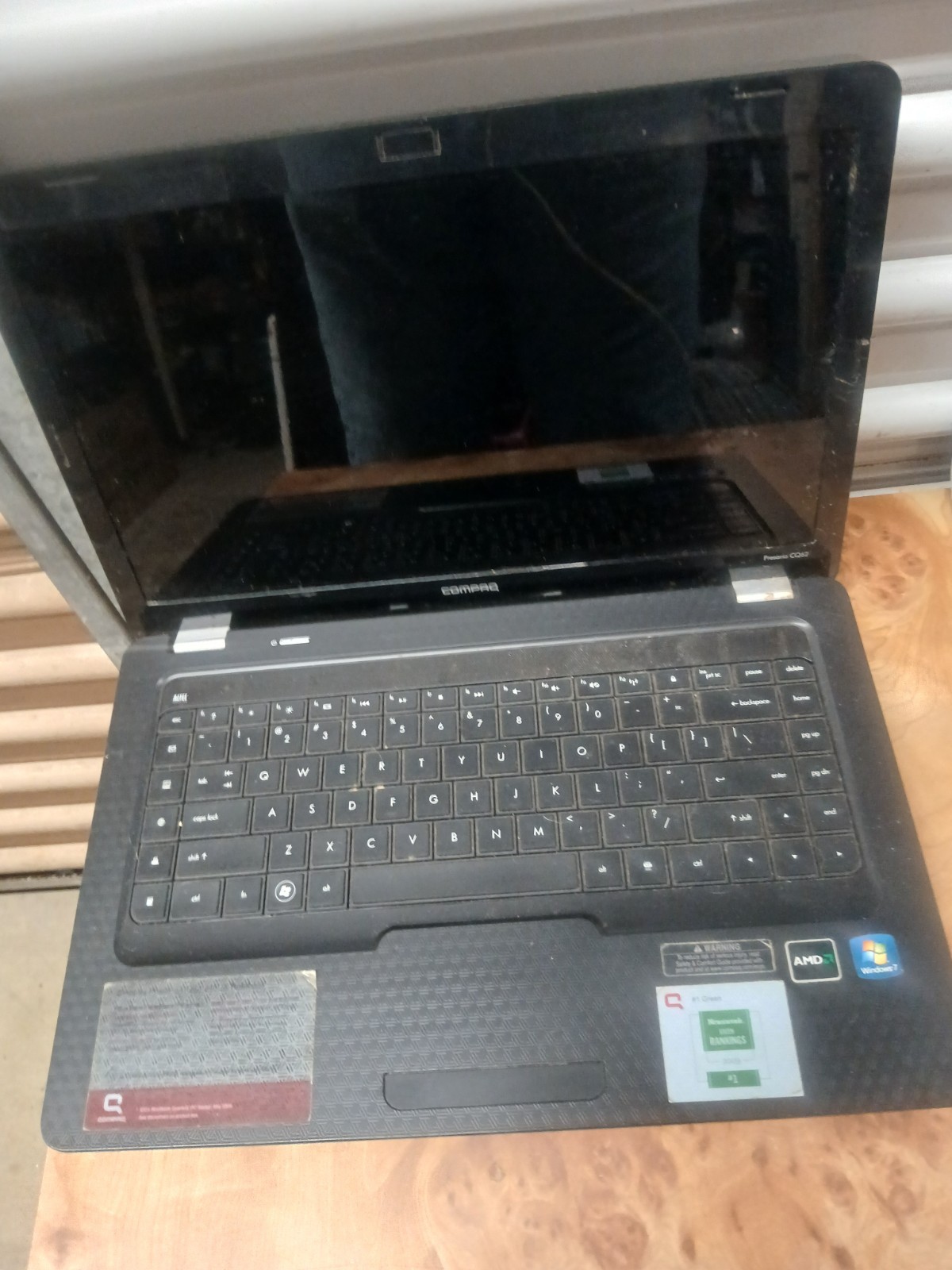 Compaq Presario CQ62 Retro Gaming Laptop Celeron For Parts Or Repair Only