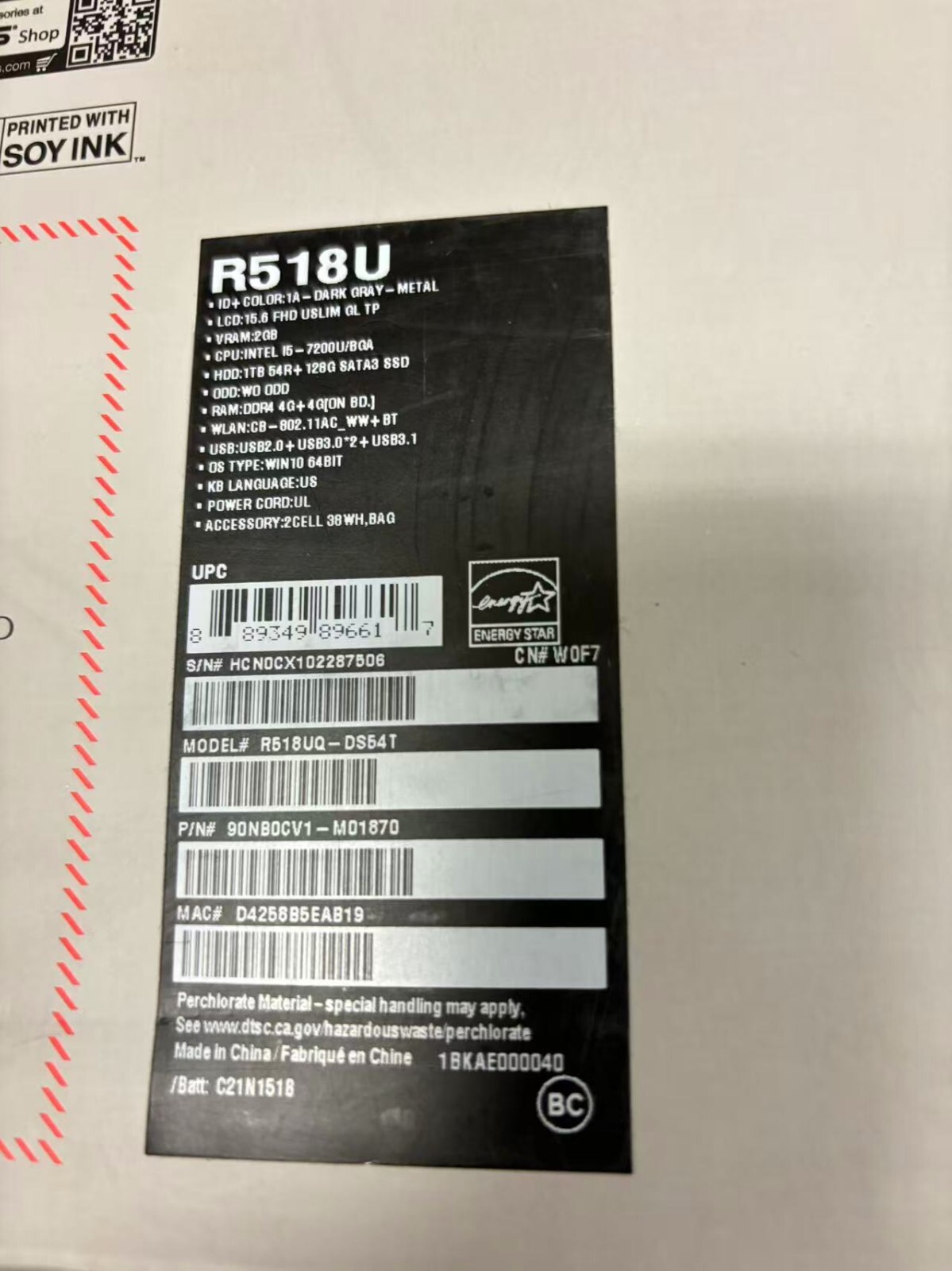 ASUS VivoBook Lot of 8 – Mixed Sizes – For Parts/Repair – Bad Battery – AS-IS