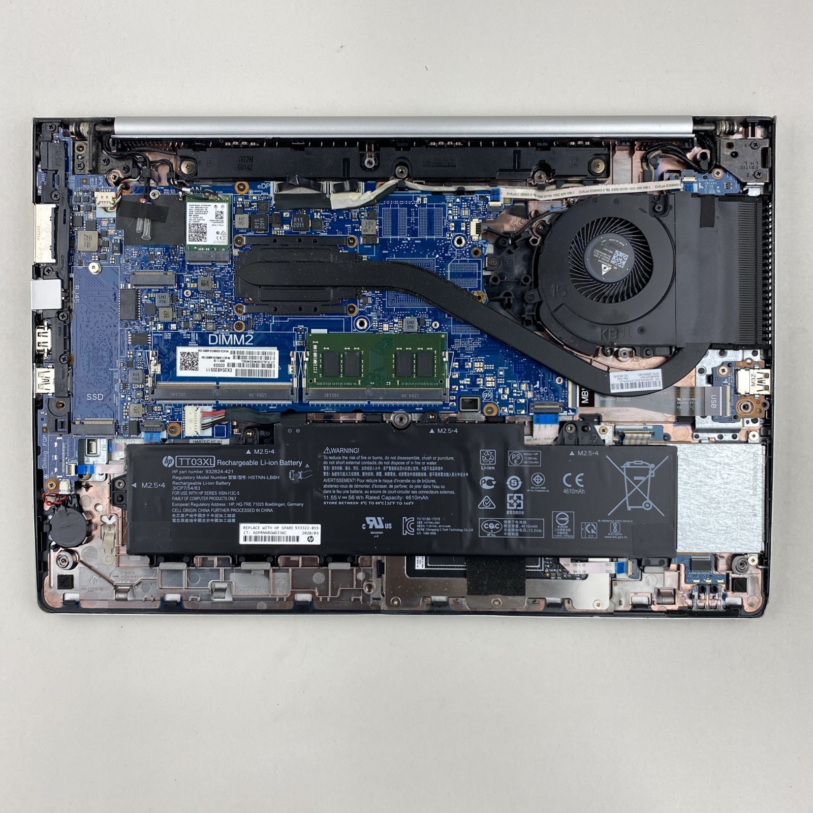 HP EliteBook 850 G6 Core i5-8365U 1.60GHz 8GB RAM 15.6″ No HDD/OS – Heat Spots
