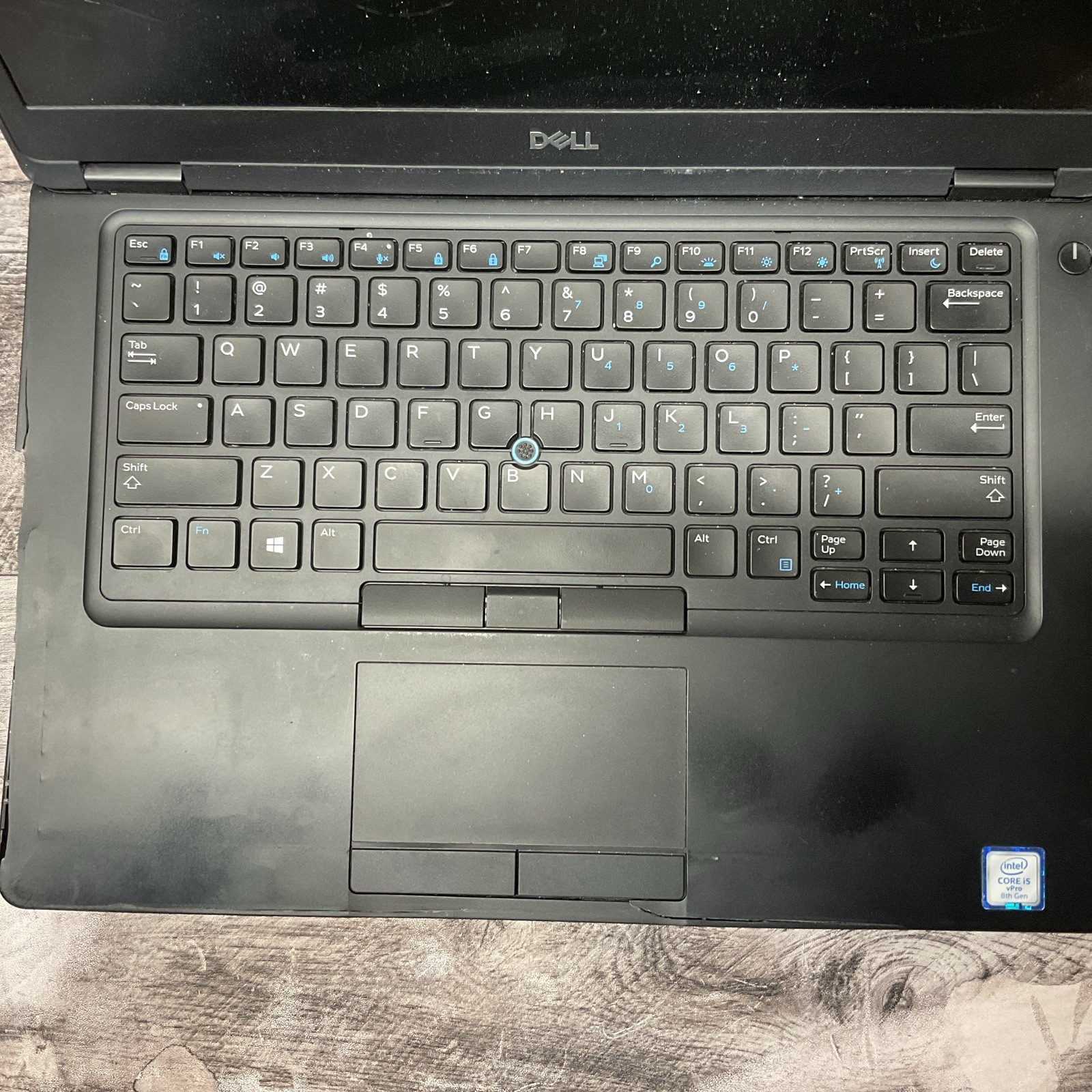 Dell Latitude 5490 / i5 8th Gen / BIOS Unlocked / Cracked Screen / No SSD / O10