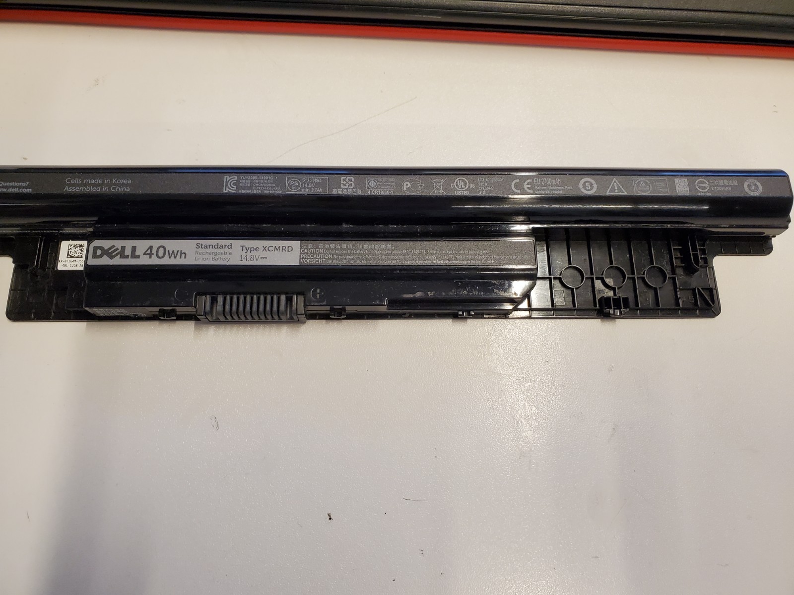 Dell Inspiron 15 P40F LCD Screen Display Assembly Top Case W/ Battery & Keyboard