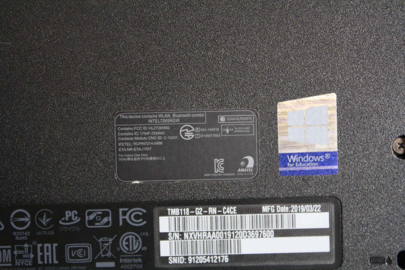 ACER TravelMate Spin B118 Series – 11.6″, 1.1GHz Celeron
