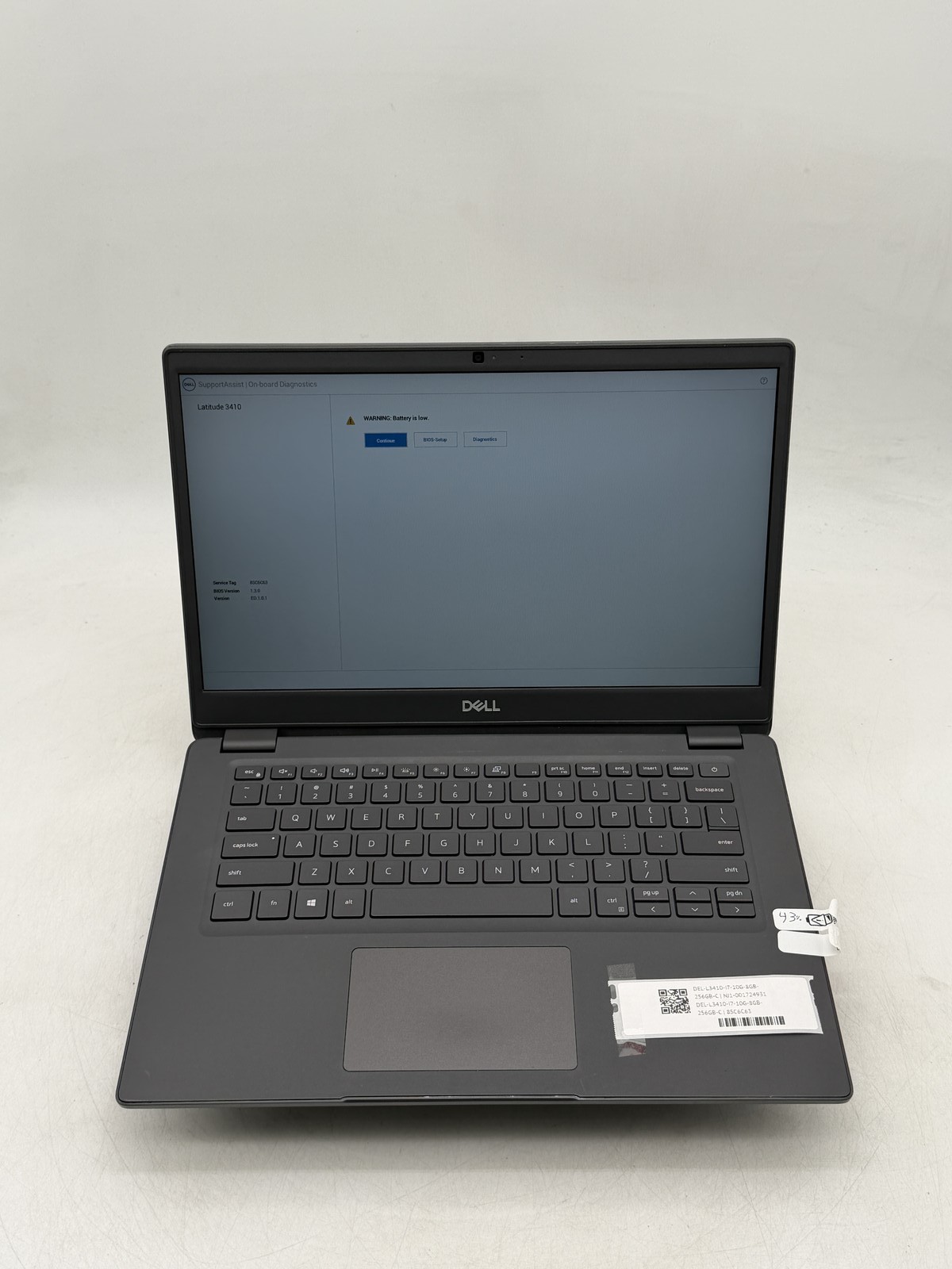 Dell Latitude (3410) 14inch i7-10510U 8GB 256GB No OS READ