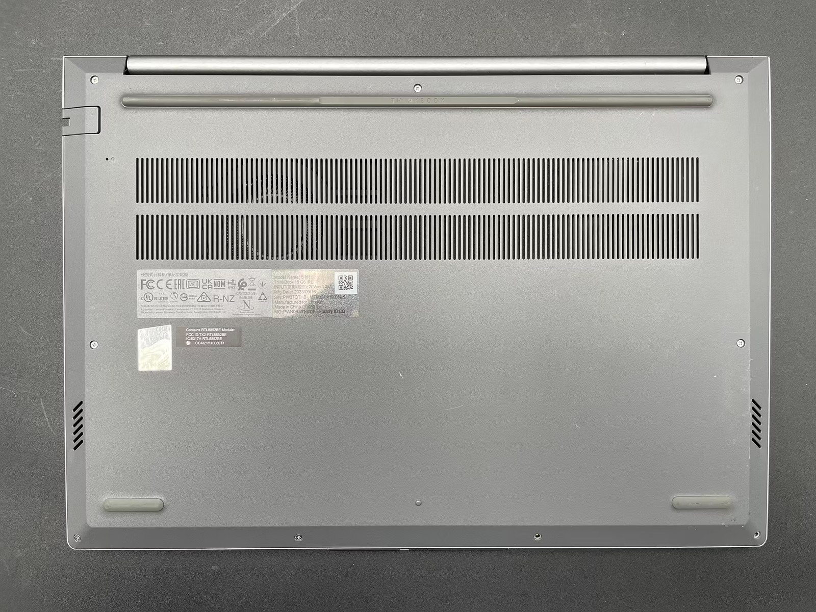 Lenovo ThinkBook 16 G6 IRL Used 16″ (i5-1335U-16GB-256 GB NVMe)