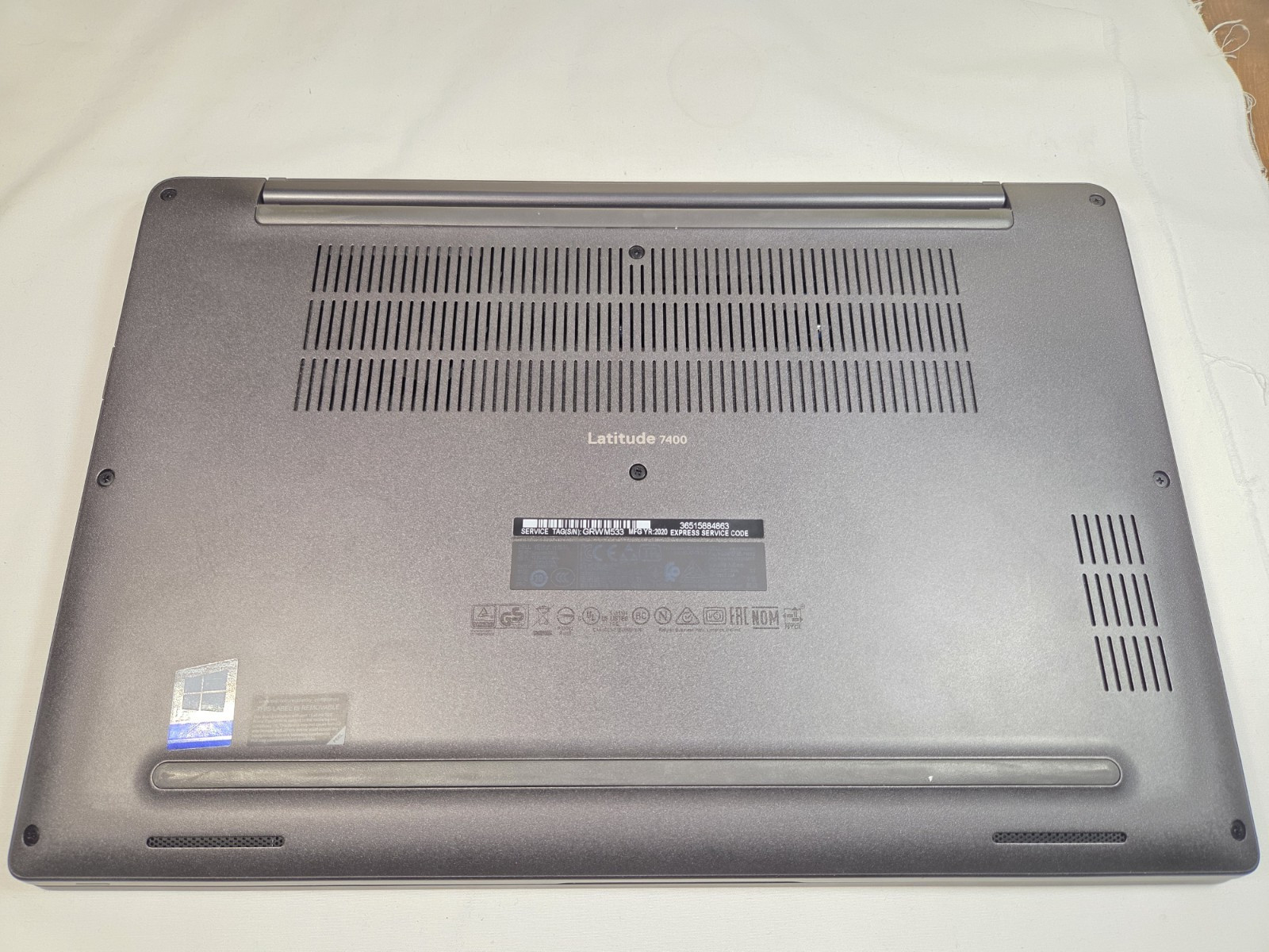 Dell Latitude 7400 14″ 256GB SSD Intel Core i5-8365U 1.6GHz 8GB W11P GREAT BAT