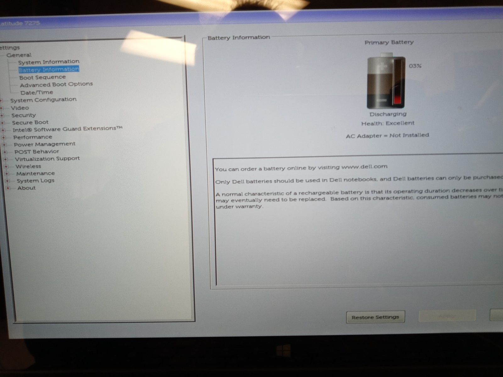 Dell Latitude 7275 – 12.5″ FHD, 1.10GHz m5-6Y57, 8GB RAM, 0GB SSD NO OS