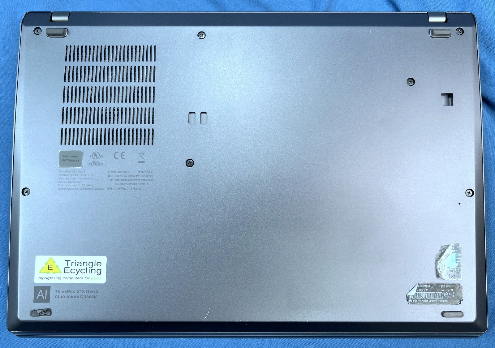 Lenovo ThinkPad X13 Gen 2 Laptop – i5-1135G7, 8GB RAM, 256GB NVMe – Win11
