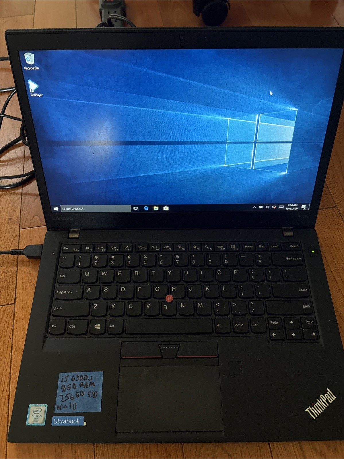 Lenovo ThinkPad T460S (256GB SSD, Intel Core i5-6300U, 2.40GHz, 8GB) Win 10
