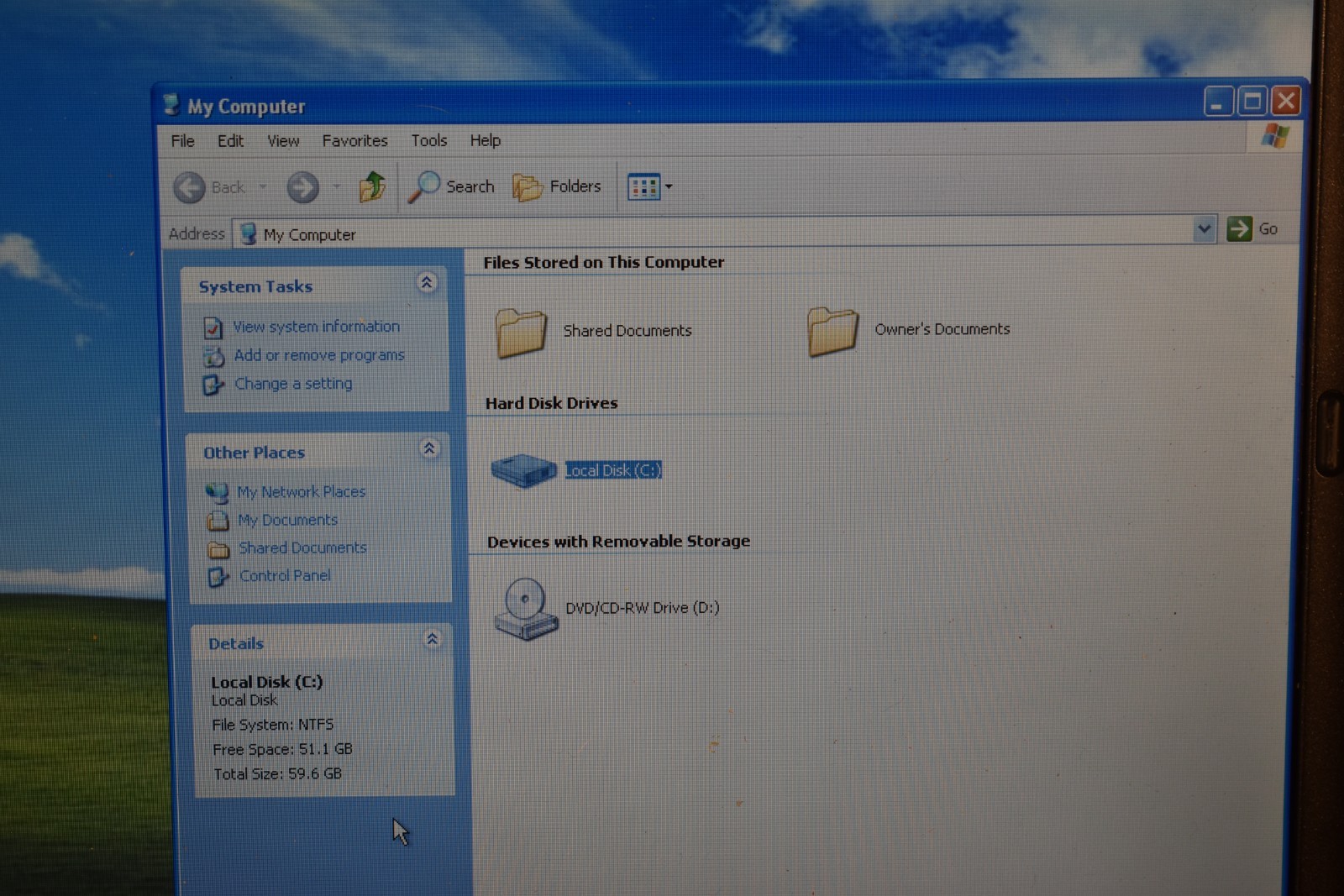 Dell Latitude D820 Core Duo T7600 3GB Windows XP Pro 32-bit 64GB SSD Serial Port