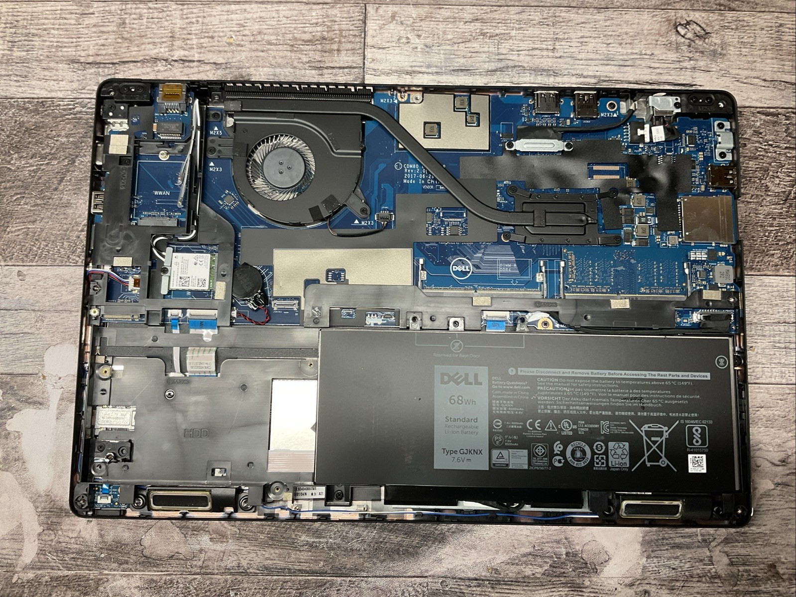 Dell Latitude 5580 / Intel Core i5 6th Gen / Parts Repair/ B6N