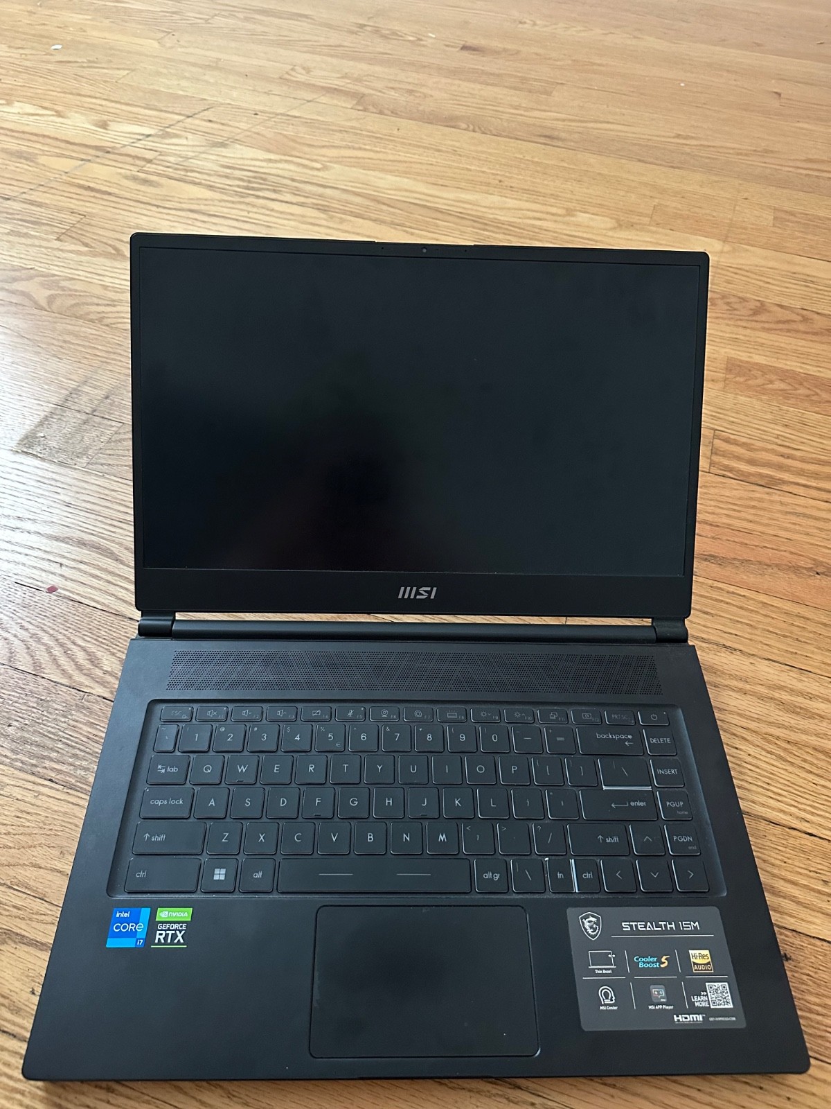 MSI Stealth 15M Gaming Laptop PC 15.6″ i7 32GB 1TB 6G RTX 3060 RGB Backlit K W11
