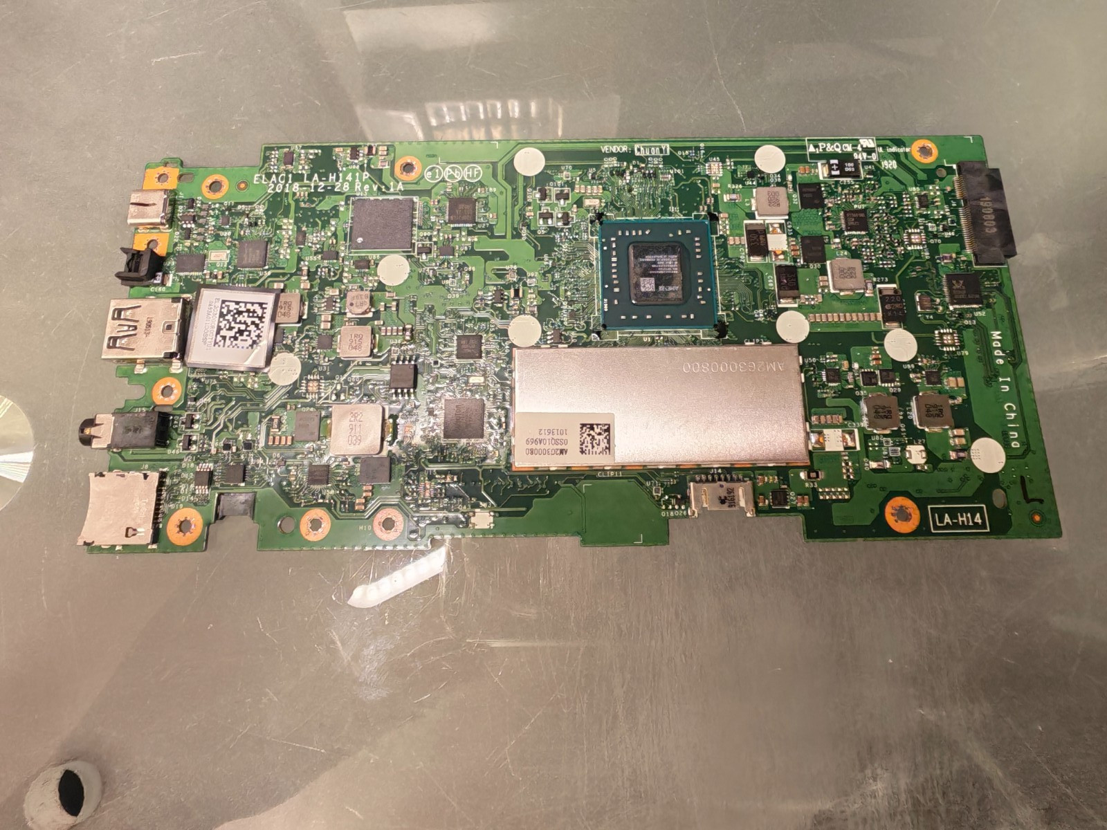 LENOVO 14E S345-14 CHROMEBOOK MOTHERBOARD LA-H141P #