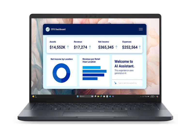 Dell Pro13 Premium PA13250 13.3″ Touch 32GB 512GB SSD Copilot+ PC Notebook KJ1H0
