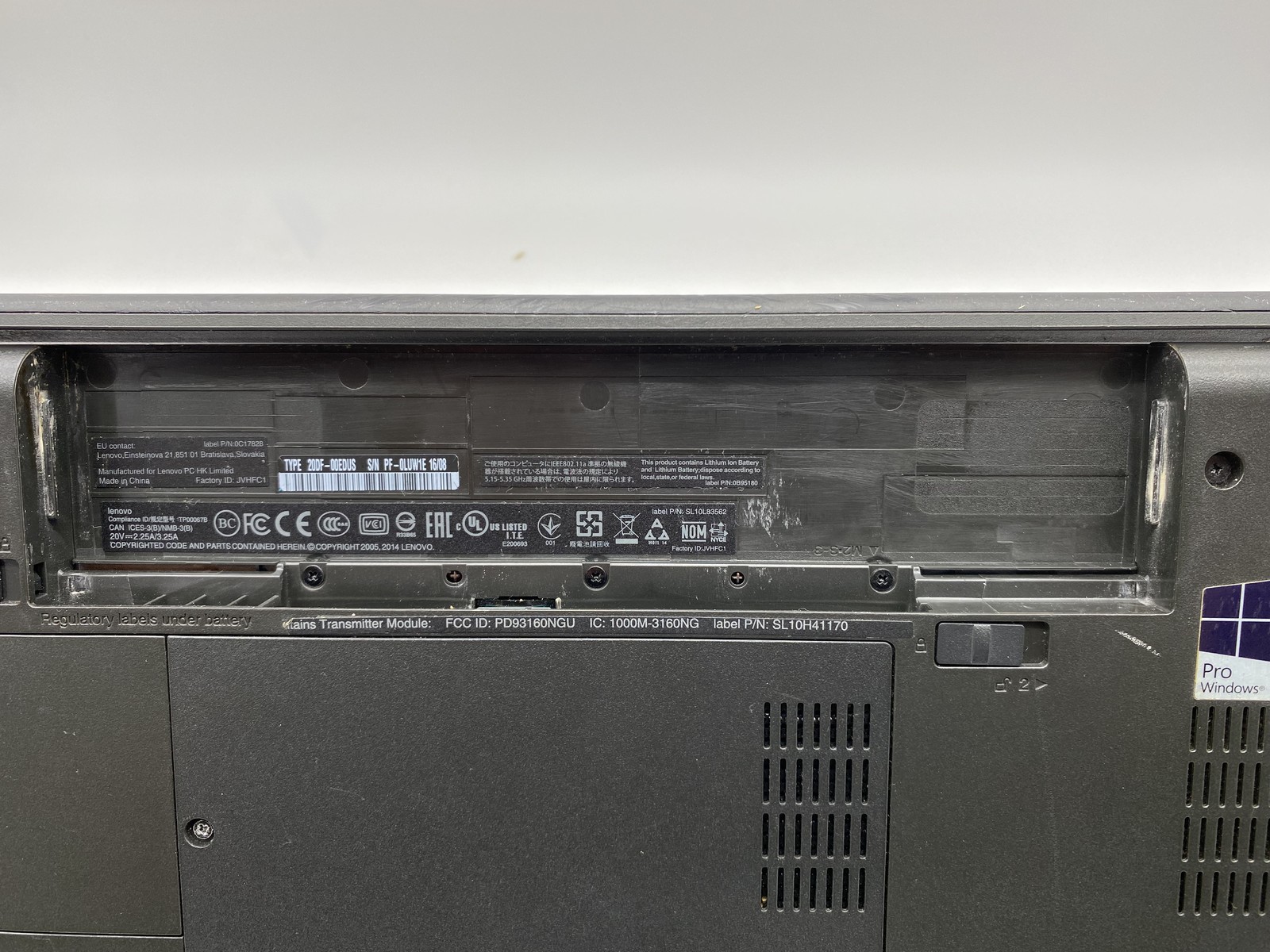 Lenovo ThinkPad E550 Laptop Intel Core i3 5005U 2GHz 4GB RAM – No HDD