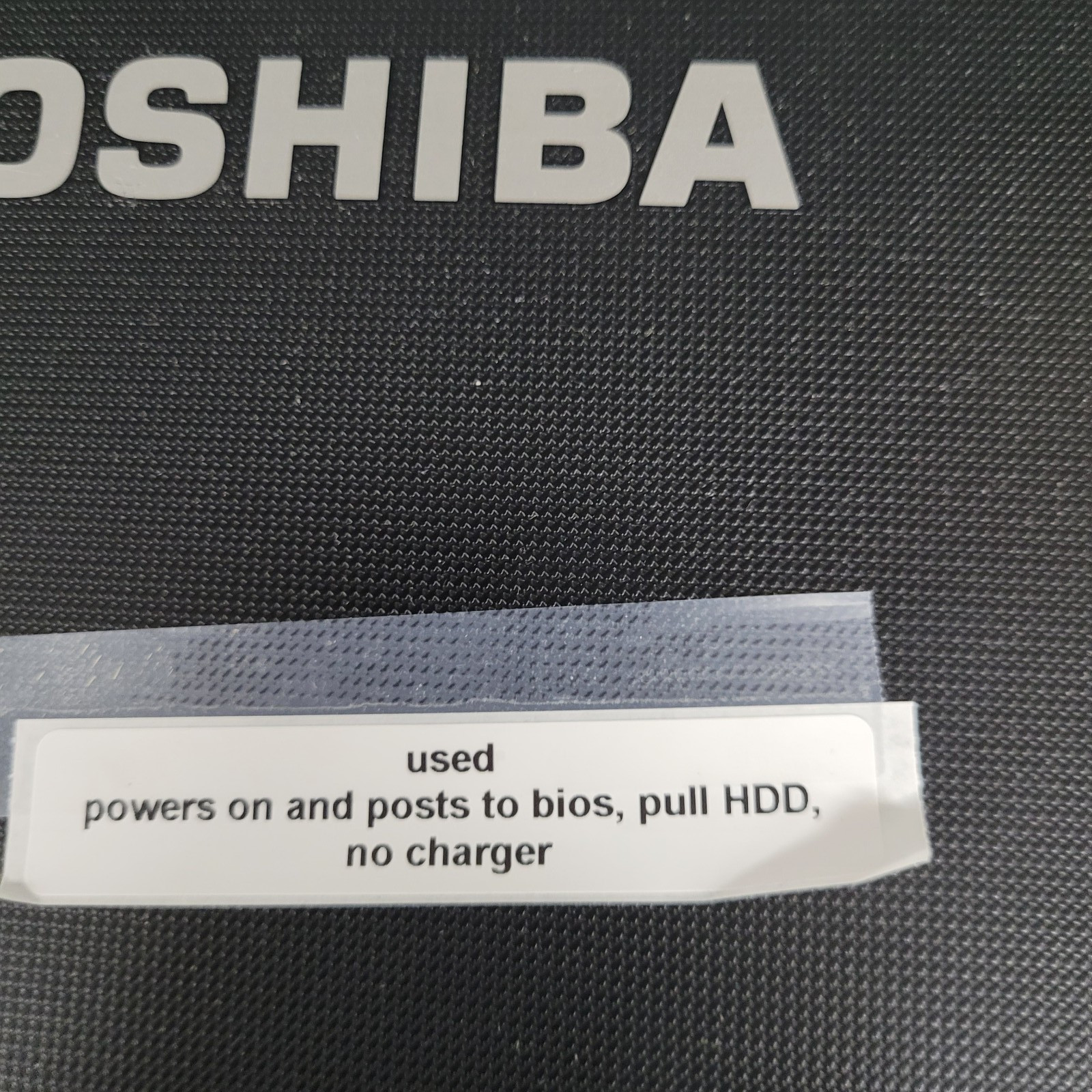 Toshiba Satellite C655D-S5236 15.6″ AMD C-50 @1.00 GHz 3 GB RAM NO HDD