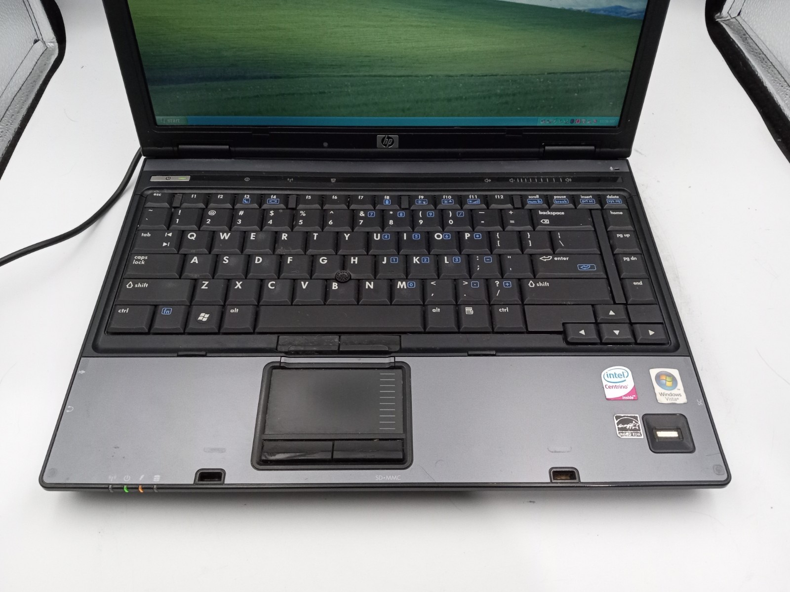 HP Compaq 6910p 14″ Laptop Intel Core 2 Duo 2GB RAM 250GB HDD WinXP – READ -RR