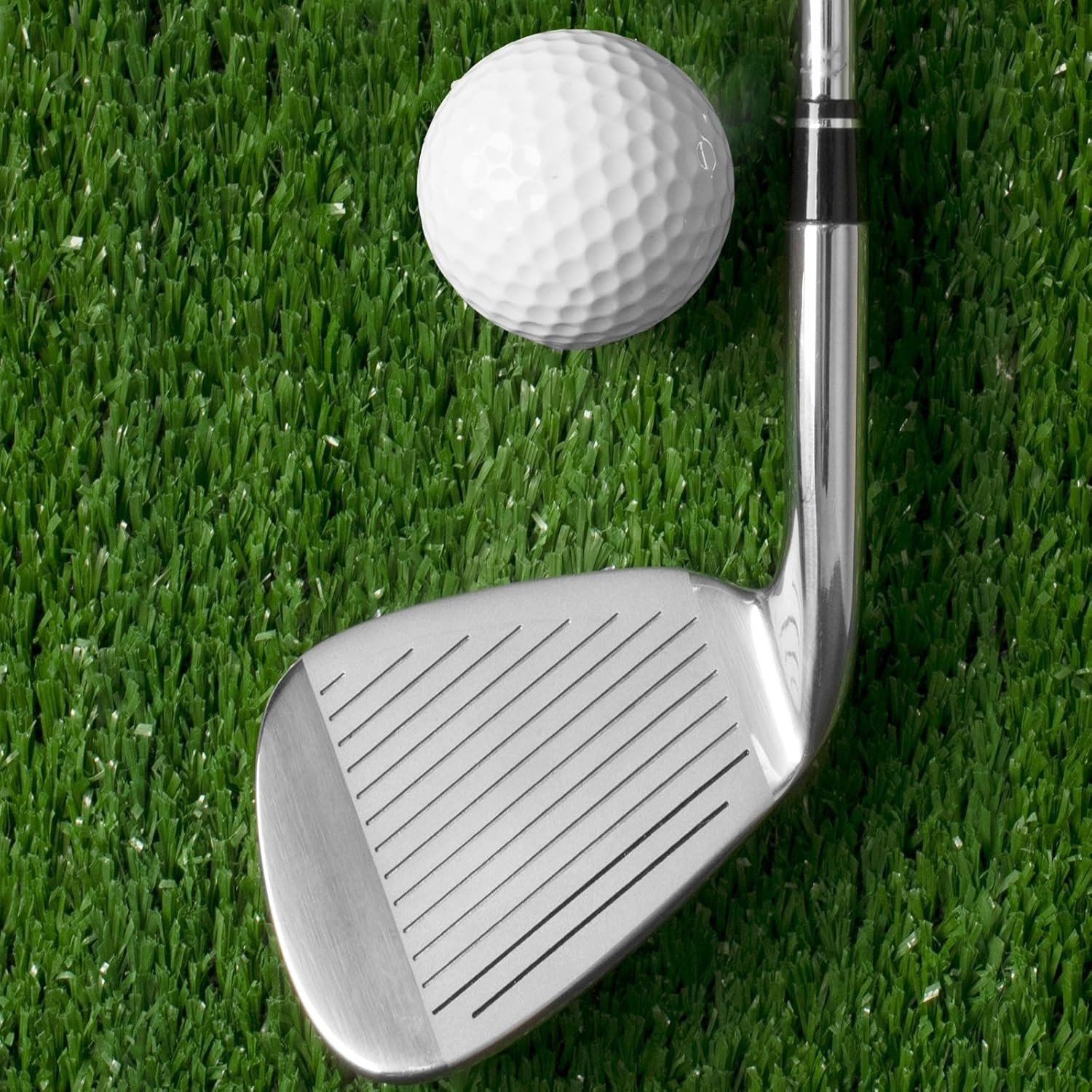 10 Pcs .370 Golf Iron Ferrules with Single Silver Ring Black Golf Ferrule for Ta