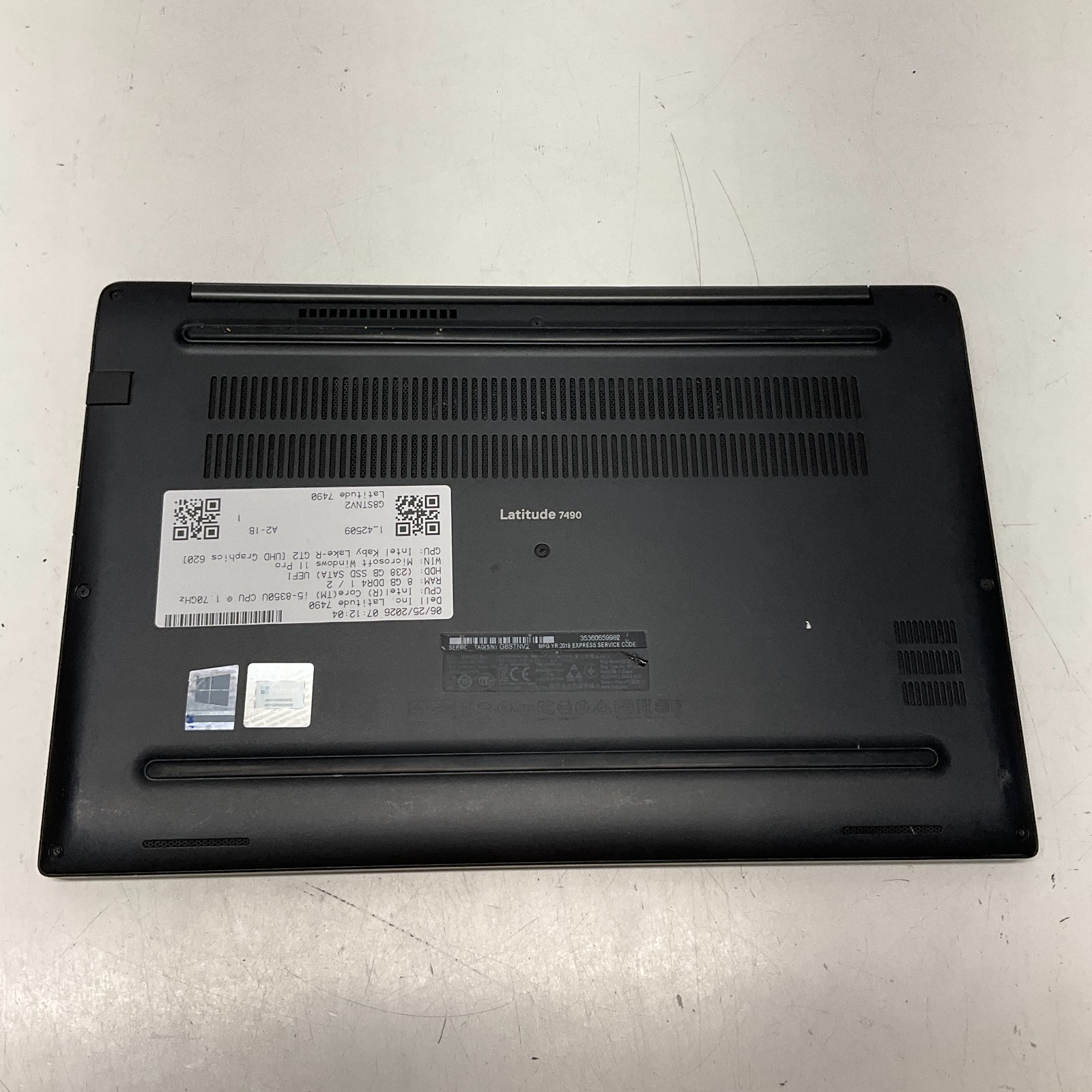 Dell Latitude 7490 14.1” (256GB SSD Intel Core i5-8350U 1.70GHz 8GB RAM) Laptop
