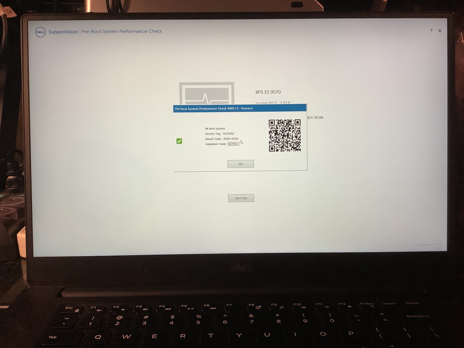 Dell XPS 9570, Gaming-GTX1050Ti, i7-8750H, 16GB – 512GB Windows 11 Home #5ZJY6S2