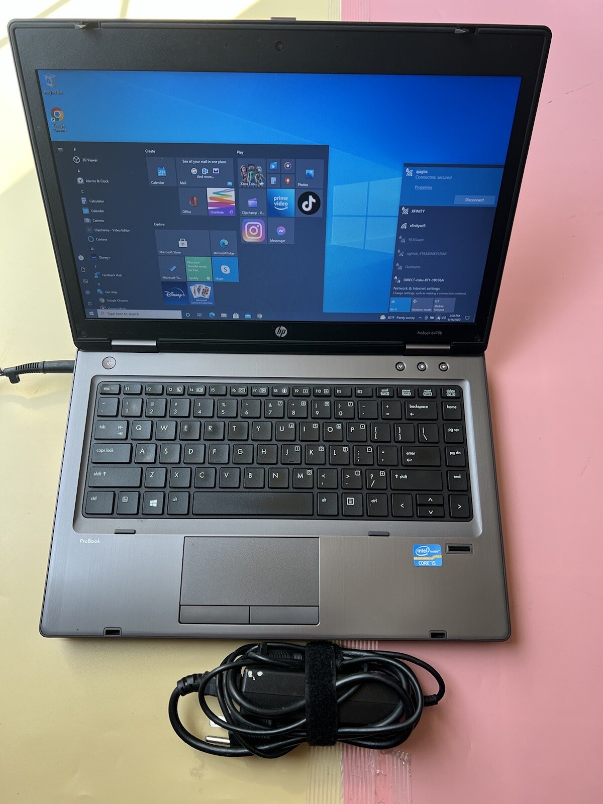 HP Probook 6470b 14″ Core i5-3210M 6GB RAM 500GB HDD WEBCAM BLUETOOTH 1600×900