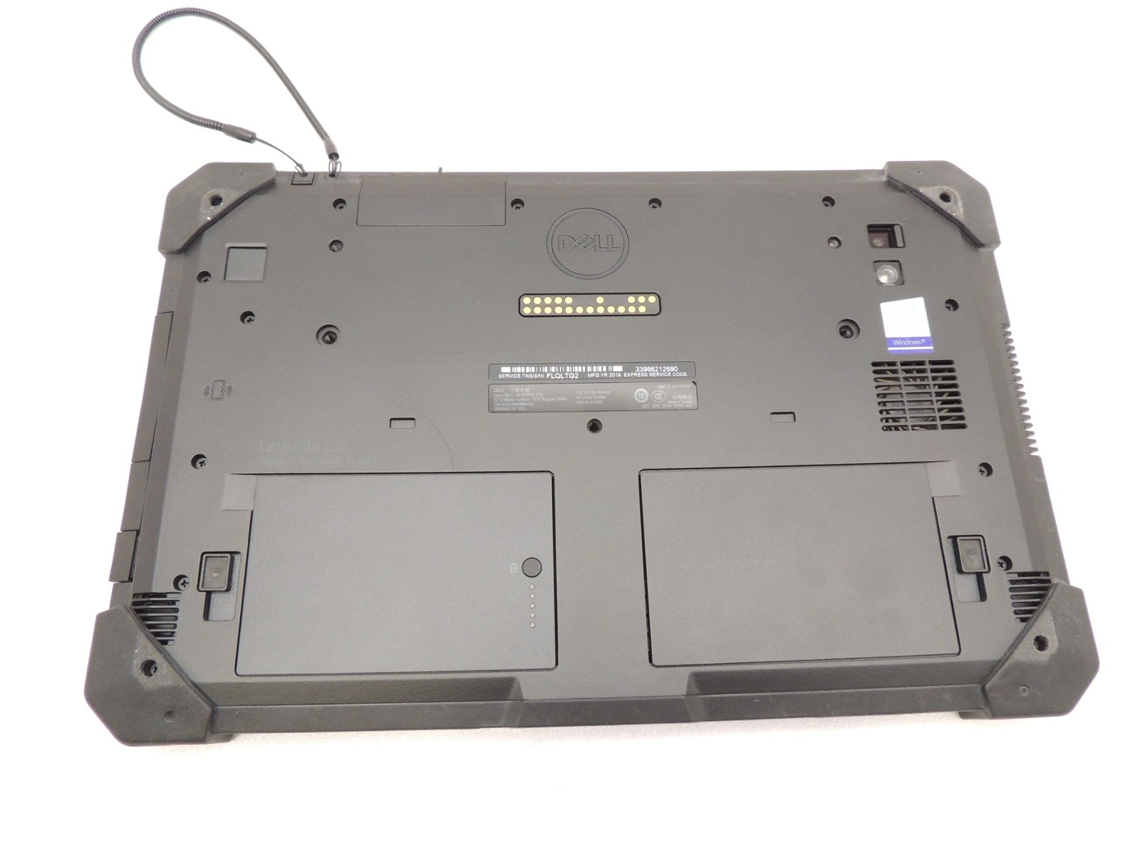 Dell Latitude 7212 Rugged Extreme Tablet i3 7100U 8GB 256GB Windows 10 Works