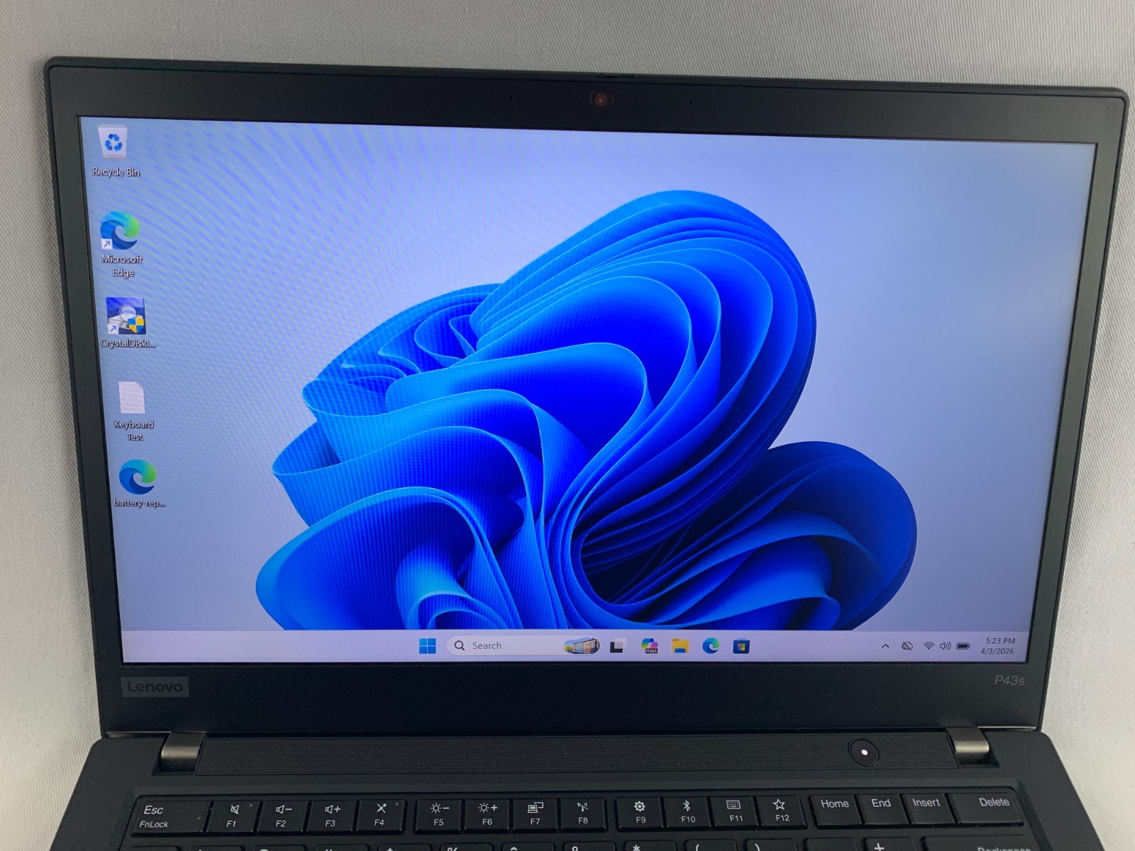 Lenovo ThinkPad P43s Laptop Intel Core i7-8565U 1.8GHz, 16GB RAM, 500GB SSD W11P