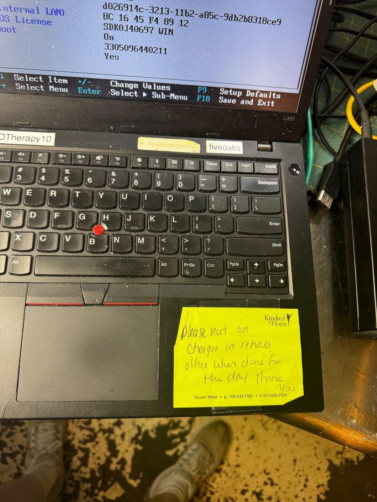 Lenovo ThinkPad L480 Core I5-7200 8GB RAM Laptop *READ #6005