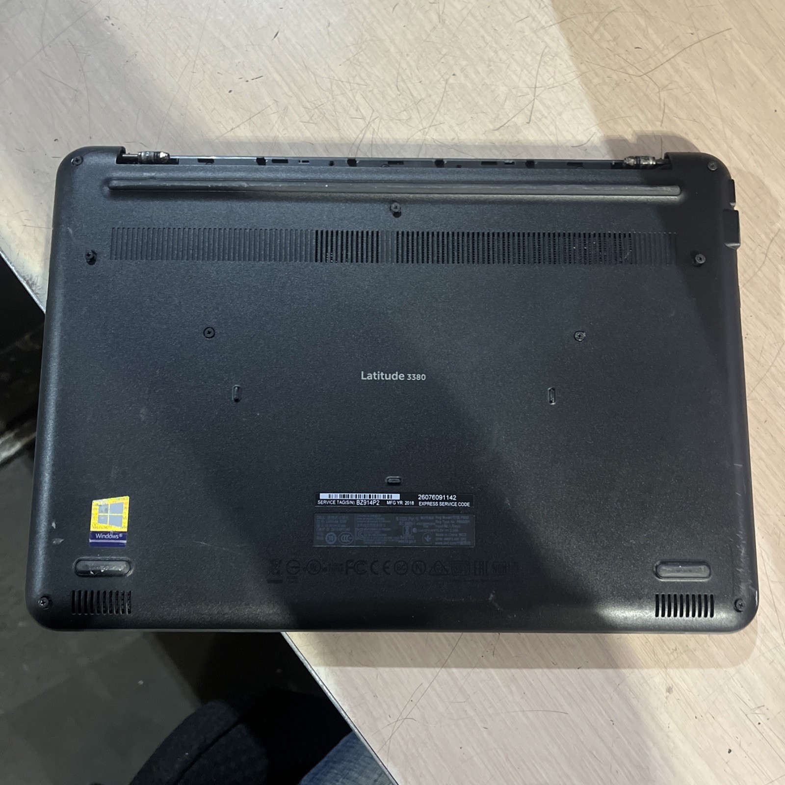 DELL LATITUDE 3380 INTEL CORE I5-7200U 2.50GHZ 16GB RAM NO HD
