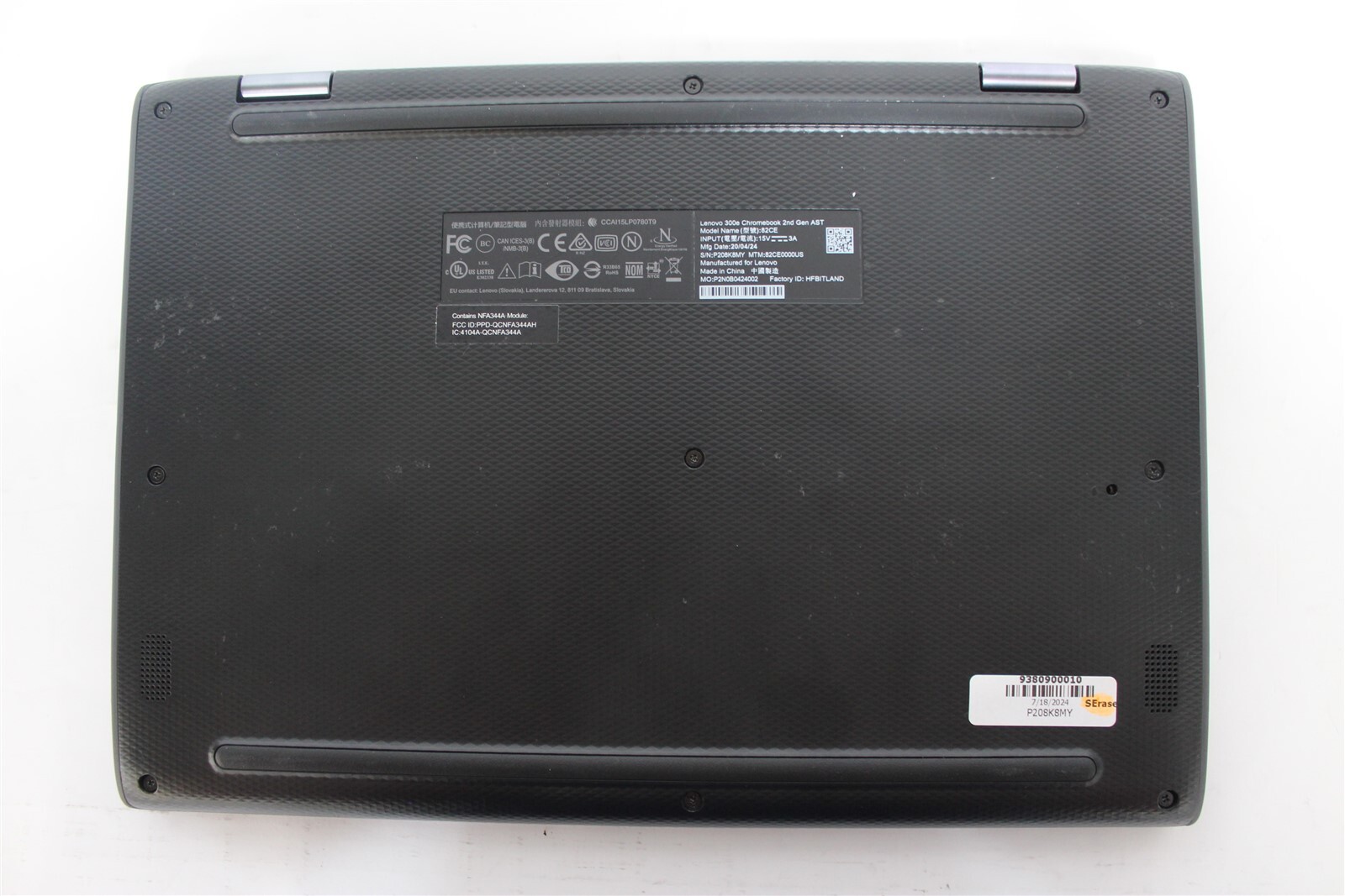 Lenovo ChromeBook 300E Gen 2 11.6″ HD Touch AMD A4-9120C 1.6GHz 4GB 32GB eMMC