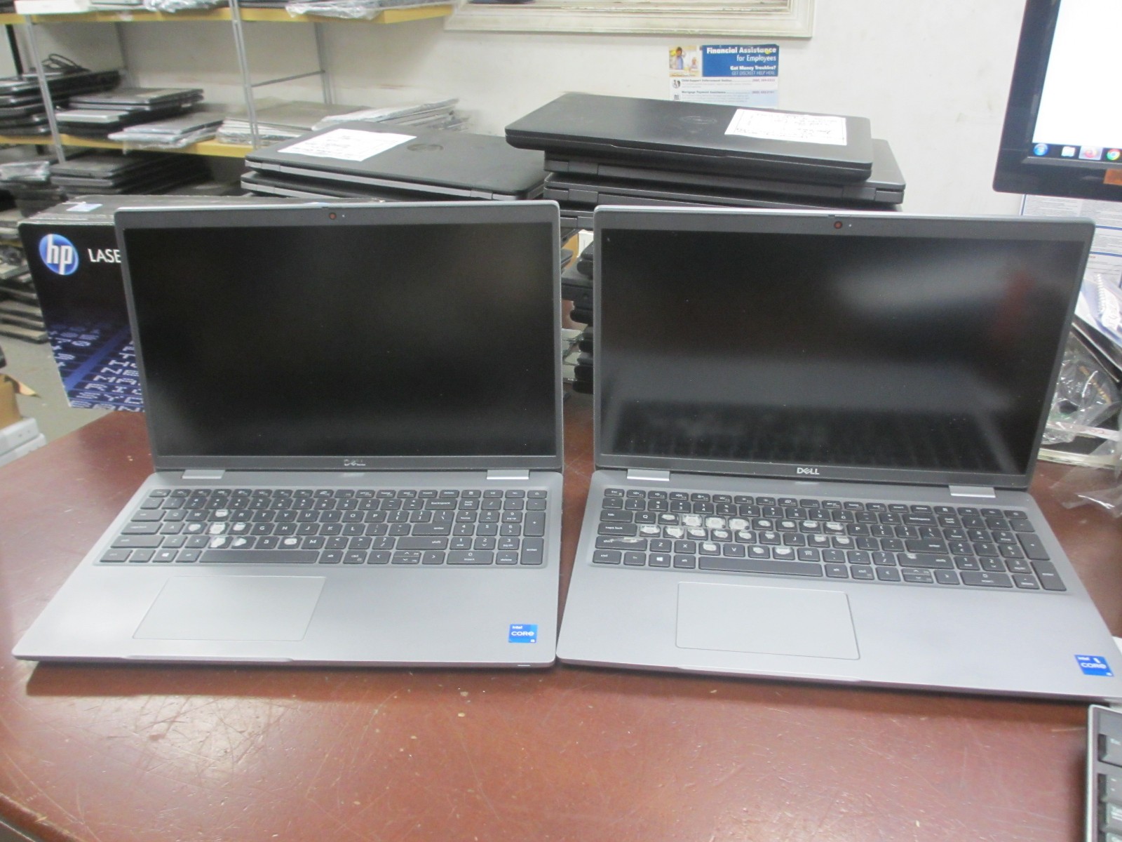 Lot of 2 Dell Precision 3561 15.6″ 2.90GHz i5-11500H 16GB 256GB M2SSD Laptop +AC