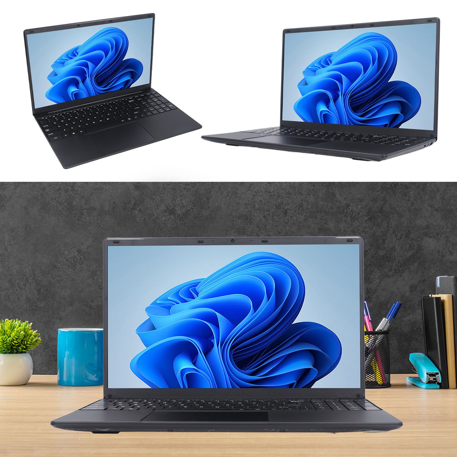 15.6 Inch Laptop For N5095 CPU 32G RAM 512G SSD 1920×1080 Bluetooth 4.2 Fin MSPM