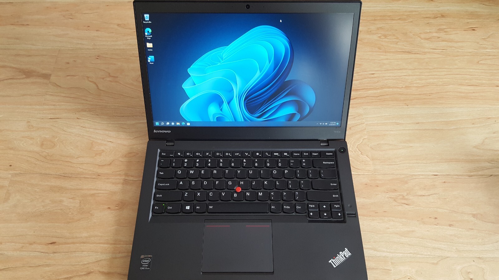 Used Lenovo Thinkpad T440s Core i5 Wndows 11 500GB SSD Drive 12gb RAM Laptop