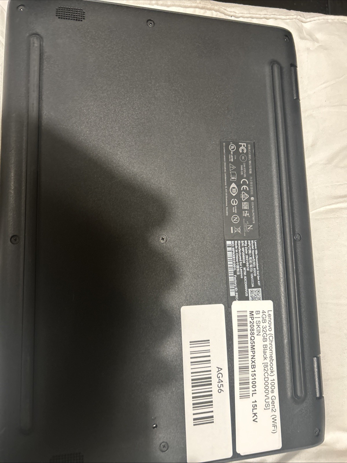 Lenovo Chromebook 300e Gen 2 AMD 11.6″ 32GB eMMC Wi-Fi Chrome OS Laptop Black