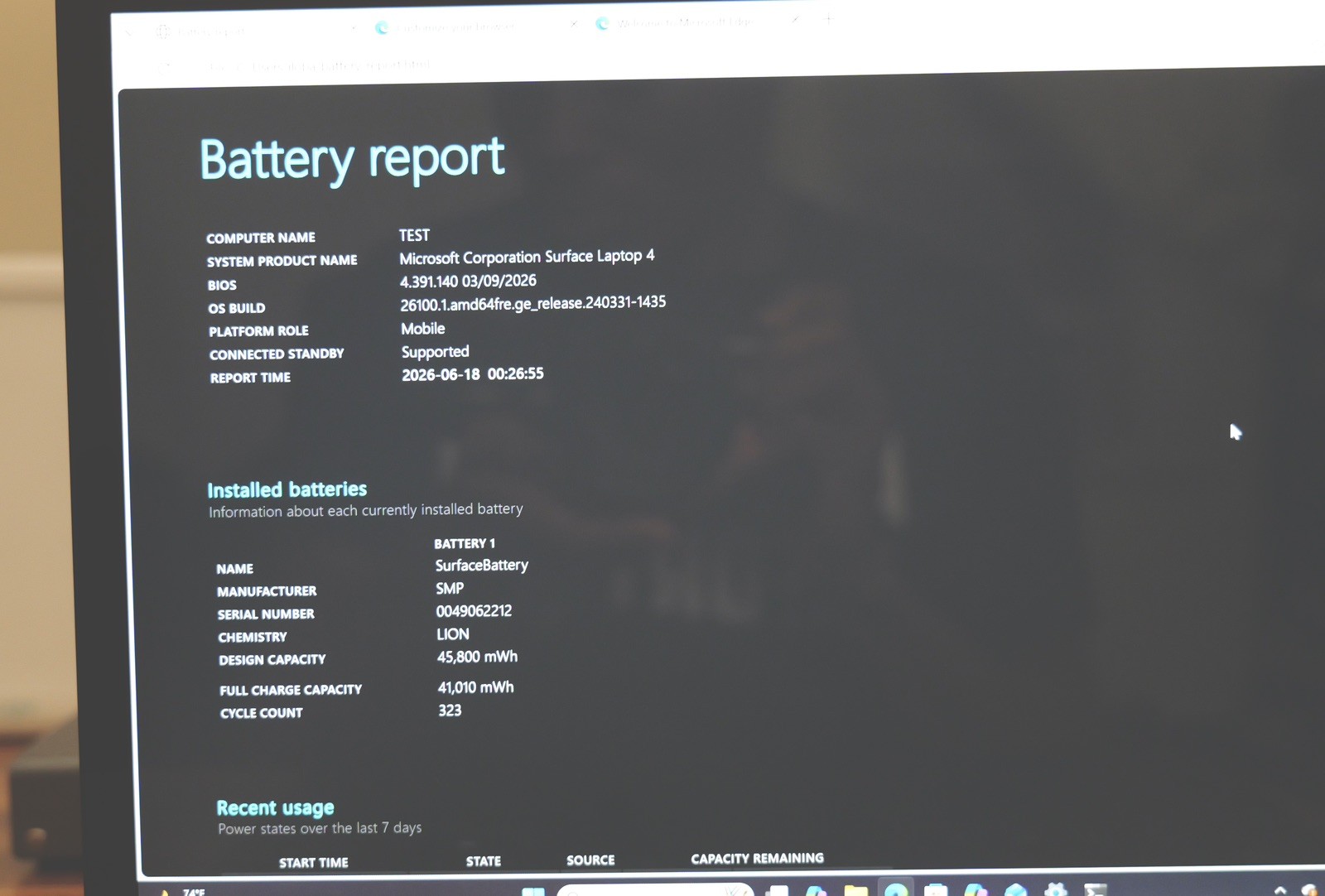 Microsoft Surface Laptop 4 13.5” Touch-Screen AMD Ryzen 5, 16GB Ram 256GB SSD