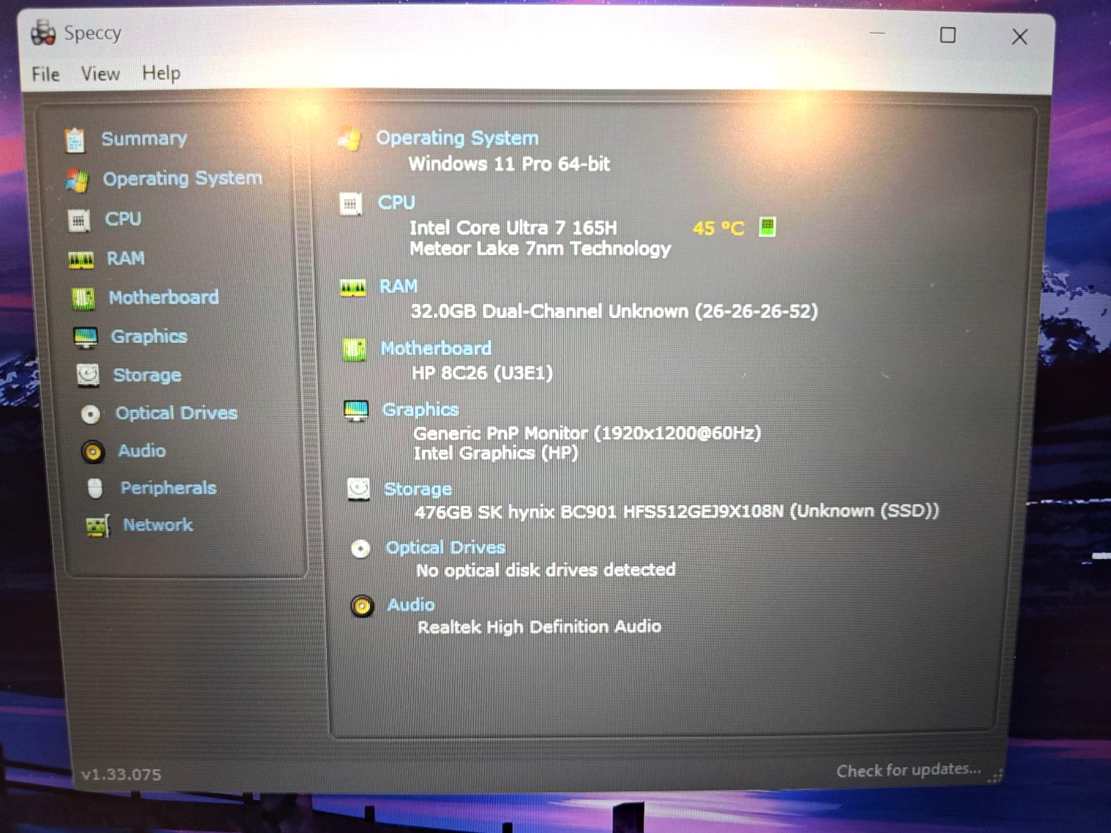 HP EliteBook 840 G11 (Touch) — Ultra 7 165H / 32GB RAM / 512GB SSD / WTY 2029