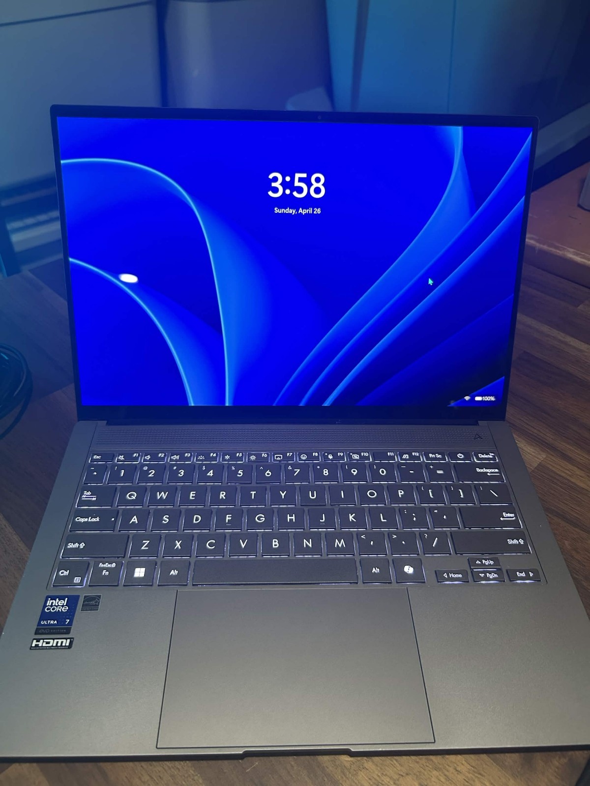 ASUS Zenbook S 14 3K OLED Touch (Core Ultra 7 256V, 16GB RAM, 1TB SSD) Gray