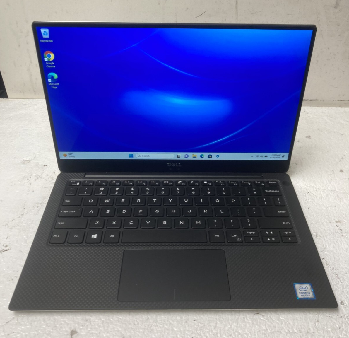 Dell XPS 13 9370 13.3″ Core Intel i5-8250U @1.60GHz 8GB RAM 256GB SSD Win11Pro