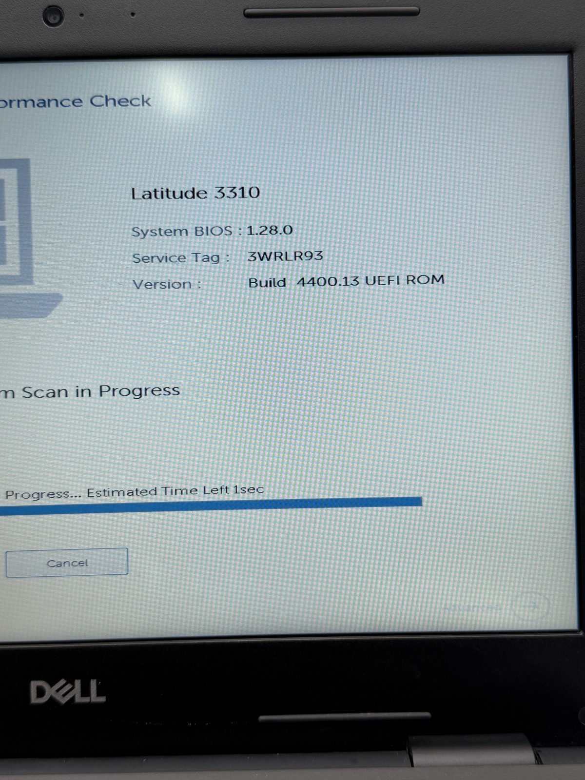 Dell Latitude 3310 13.3in i5-8265U 8GB 128GB NO OS *READ*