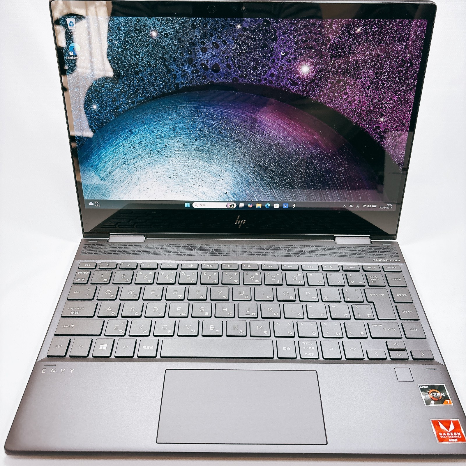 HP Envy x360 Ryzen 7 3700U 16GB MEM 256GB SSD 13.3 Inch 2in1 Laptop Black_722